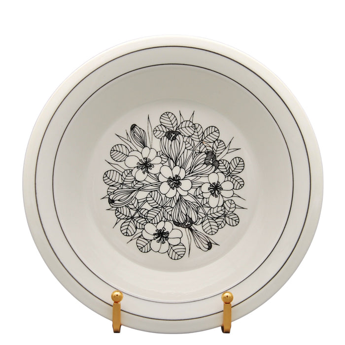 Arabia Krokus Soup Plate Ø 20cm, vintage soup plate Arabia