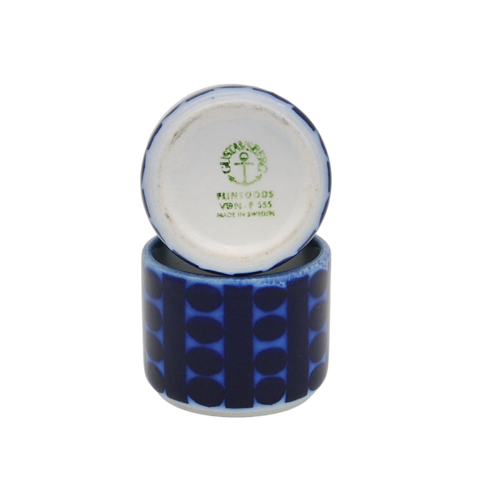 Gustavsberg Blå Husar Egg Cup, vintage Egg cup Gustavsberg