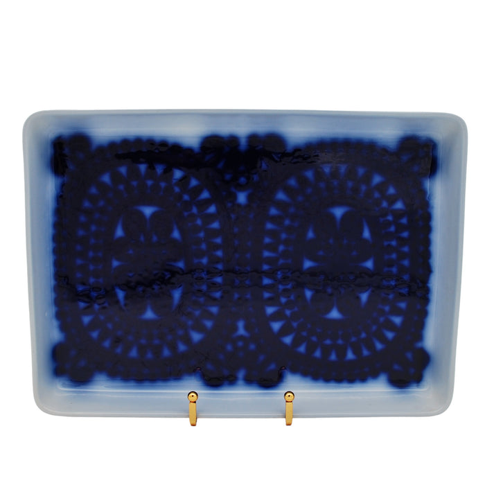 Gustavsberg Blå Husar Platter, vintage Platter Gustavsberg