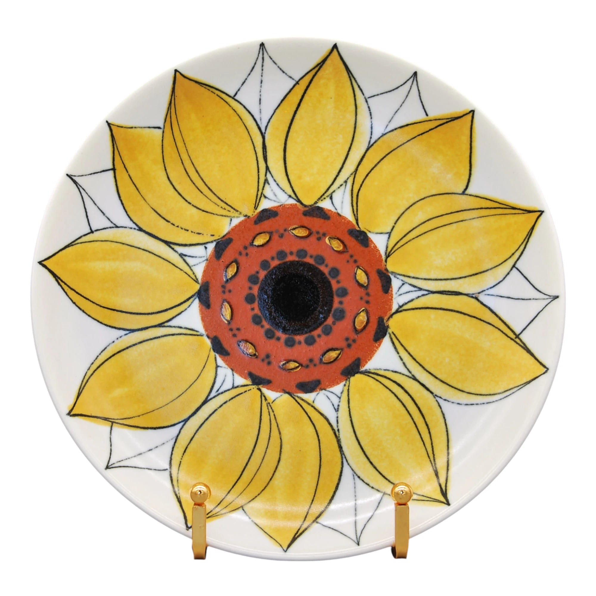 ARABIA HLA Aurinkoruusu ひまわり 23cmプレート アラビア