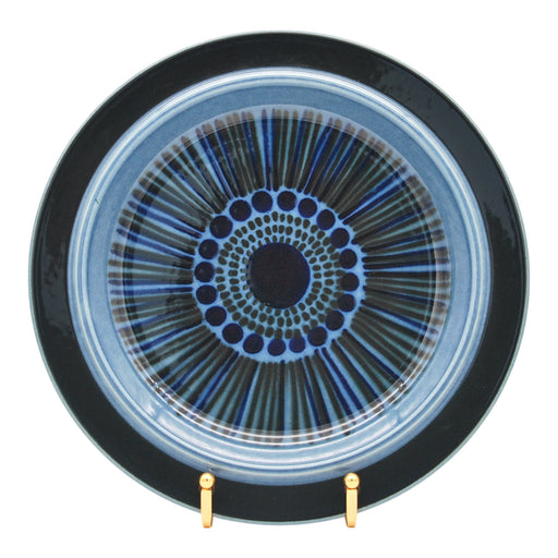 Arabia Blue Kosmos Plate Ø 25,5cm, vintage Plate Arabia