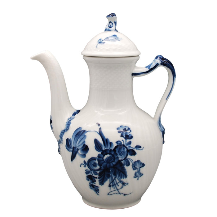 Royal Copenhagen Blue Flower Coffee Pot Design 1517, vintage