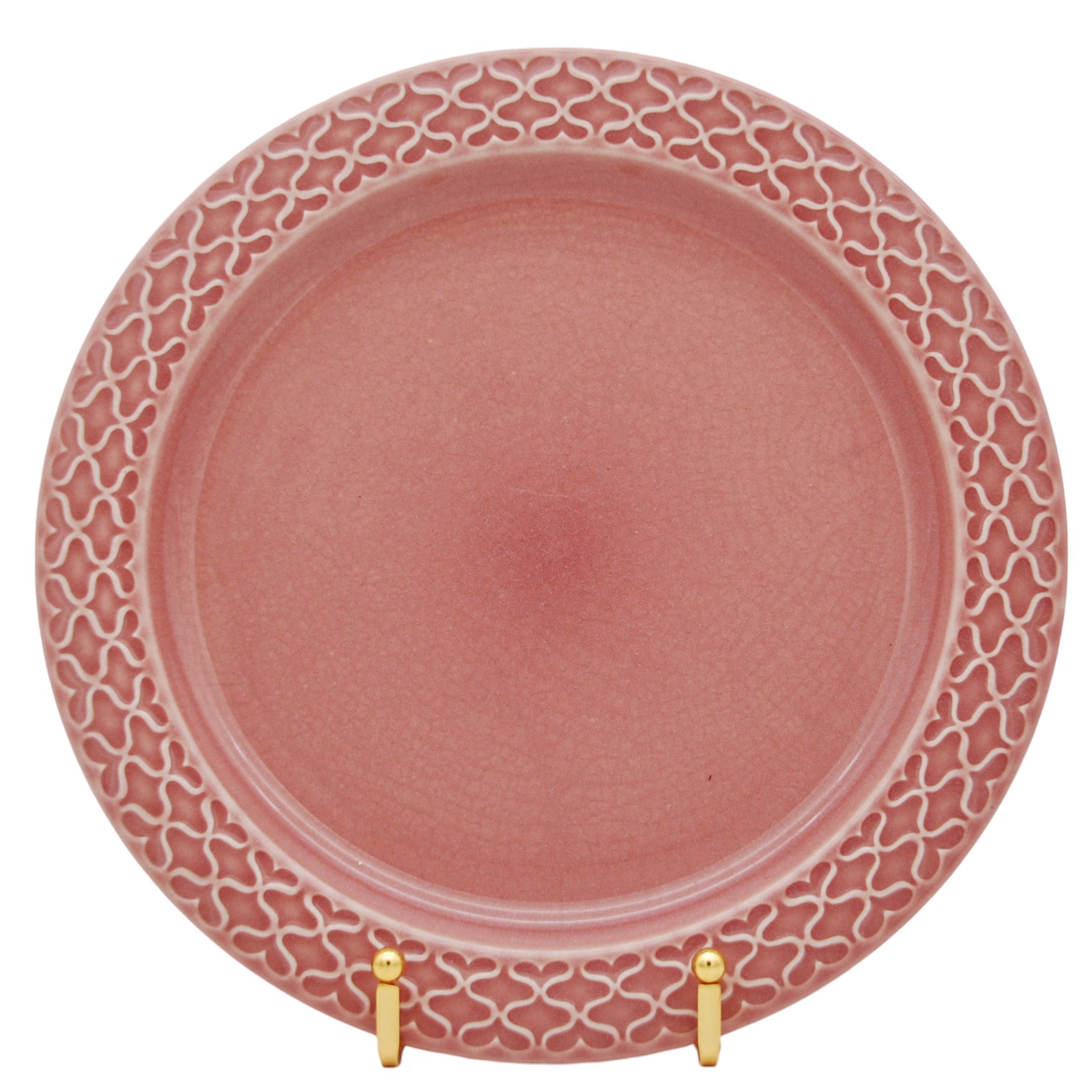 J.H. Quistgaard Cordial Palet Plate pink Ø 24cm - Vintage