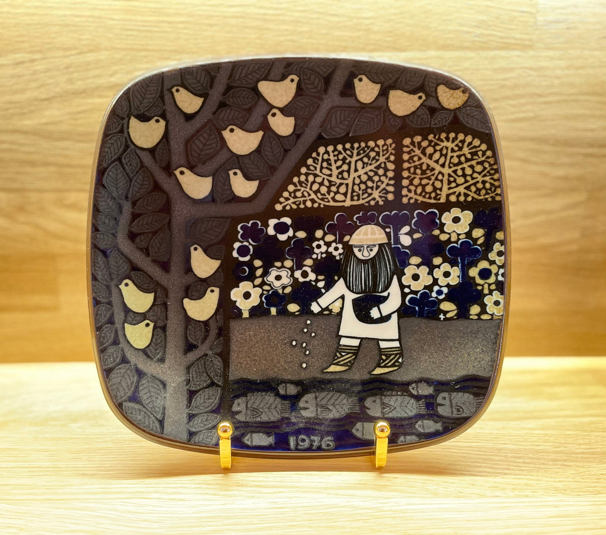 アラビア Arabia カレワラ Kalevala イヤープレート 1976年 - NORDAJYO