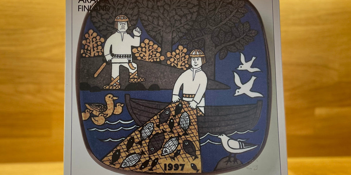 ARABIA アラビア　カレワラ 1997年 イヤープレート ARABIA/アラビア Kalevala/カレワラ イヤープレート 1997年 002